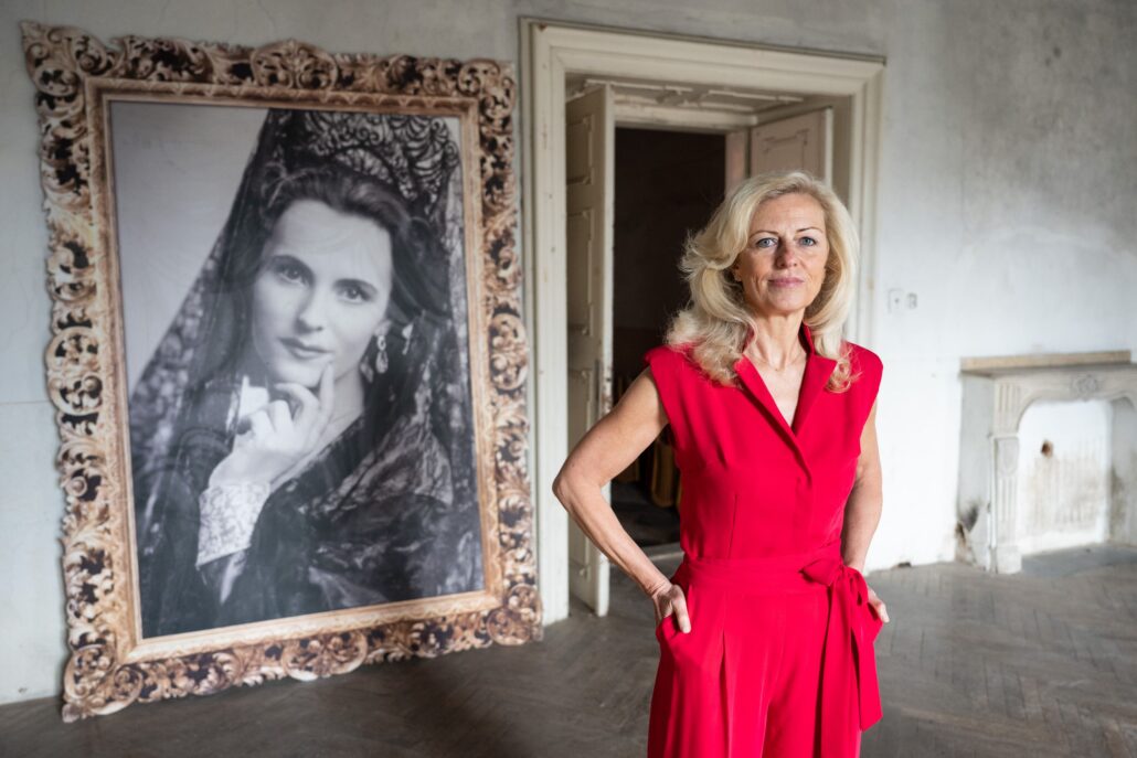 Leidlova_zámek Liten_obraz Jarmila Novotna